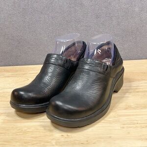 Ariat Santa Cruz Clog Black Leather Slip On Comfort Shoes Women's Size 7 B